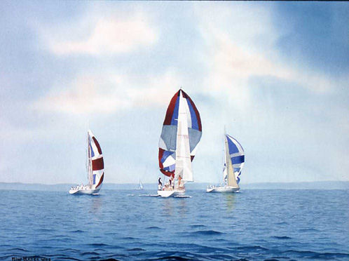 "Spinnakers on Horizon"